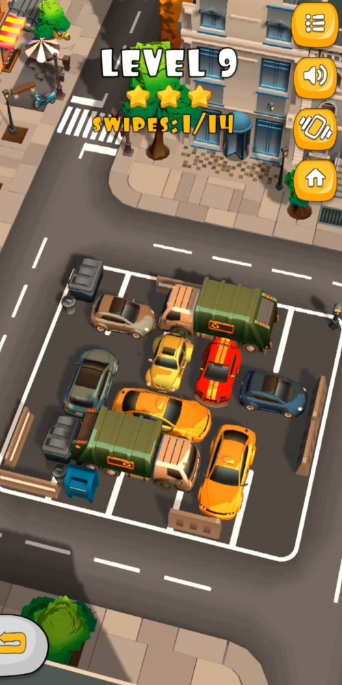 Parking Swipe - 3D Cars Puzzle Jam Android Game Image 3