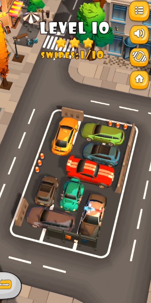 Parking Swipe - 3D Cars Puzzle Jam Android Game Image 4