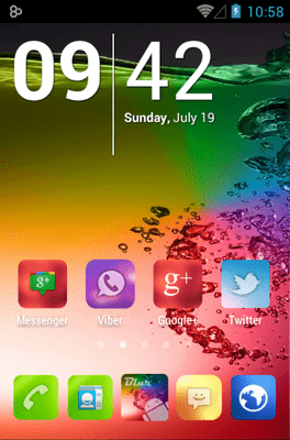 Blur Color Icon Pack Android Theme Image 1