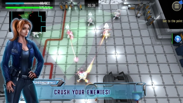 Robot Warrior: Top-down Shooter. Offline Game. Android Game Image 3