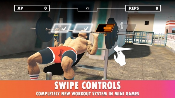 Iron Muscle - Be The Champion Bodybulding Workout Android Game Image 4