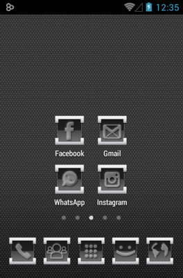 Engrave Icon Pack Android Theme Image 2