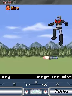 Mazinger: The Battle Of The Superobot Java Game Image 3
