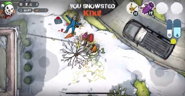 Snowsted Royale - Arcade Multiplayer 2D Shooter Android Game Image 3