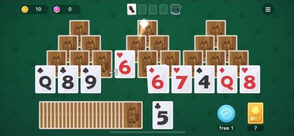 Solitaire Cat Islands Android Game Image 4