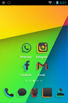 Silhouette Icon Pack Android Theme Image 1