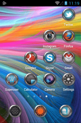 Krom Icon Pack Android Theme Image 3