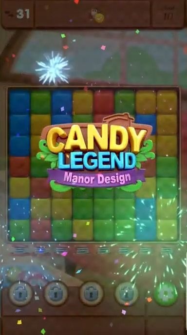 Candy Legend: Manor Design Android Game Image 1