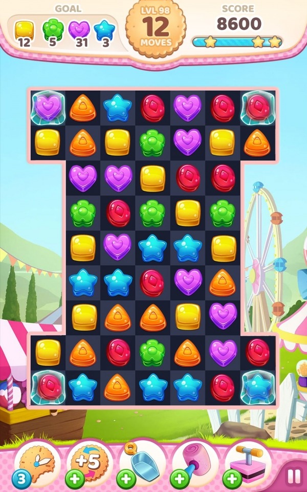 Cookie Rush Match 3 Android Game Image 3