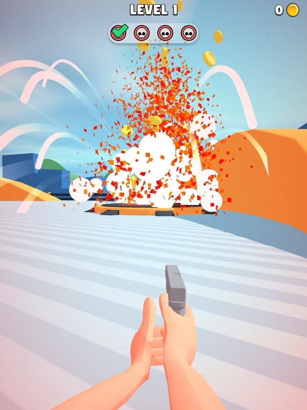 Free Shooter Rush 3D Android Game Image 3