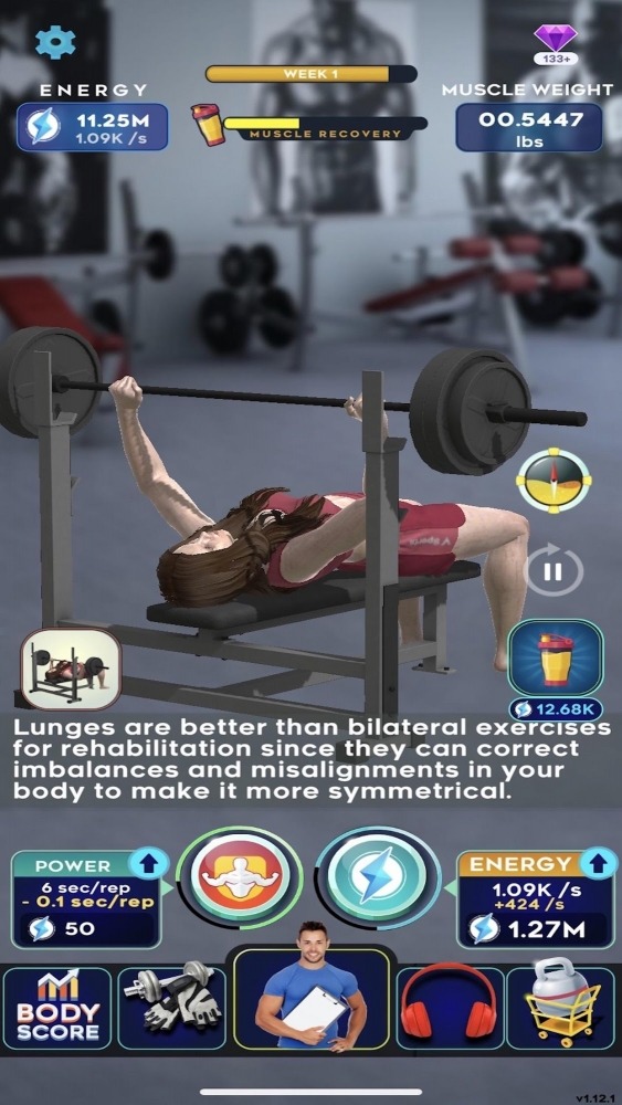 Idle Workout Android Game Image 3