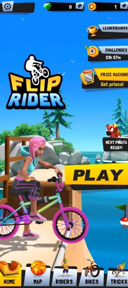Flip Rider - BMX Tricks Android Game Image 1