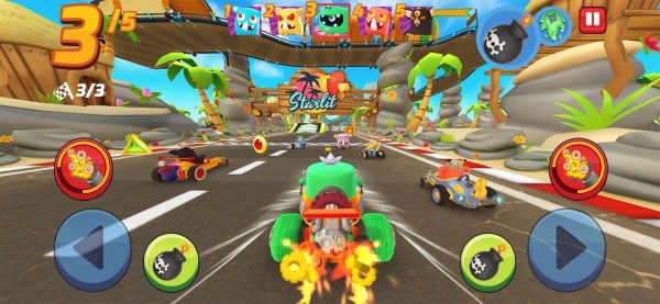 Starlit Kart Racing Android Game Image 1