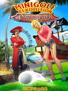 Minigolf Revolution: Pirate Park Java Game Image 1