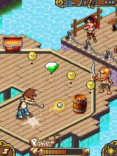 Minigolf Revolution: Pirate Park Java Game Image 2
