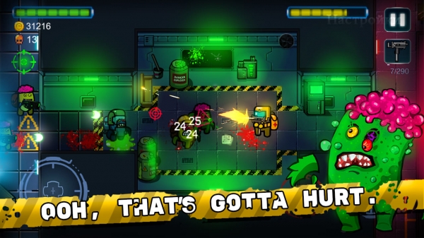 Zombie Among Space Android Game Image 2