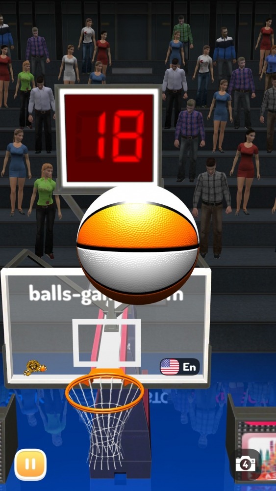Basketball 3D Shooting Contest, Real Free Shootout Android Game Image 4
