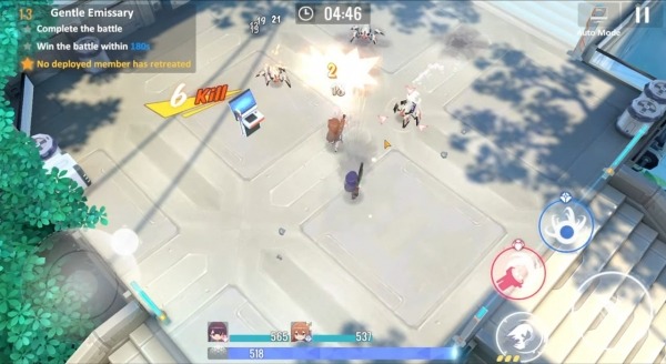 Girl Cafe Gun Android Game Image 4