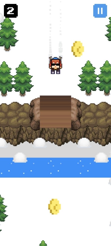 Mountain Ski Adventure Android Game Image 2