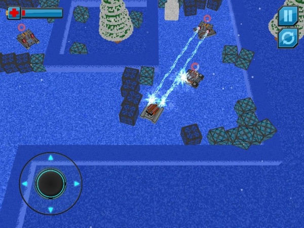 Power Tanks 3D - Cyberpunk Shooter War Game Android Game Image 3