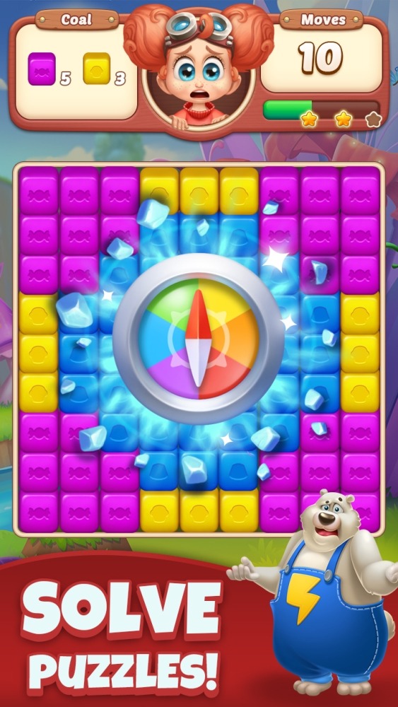Cube Blast - Jungle &amp; Puzzle Android Game Image 3