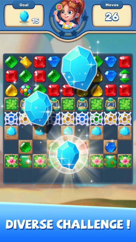 Gems Matcher - Match 3 Game Android Game Image 3