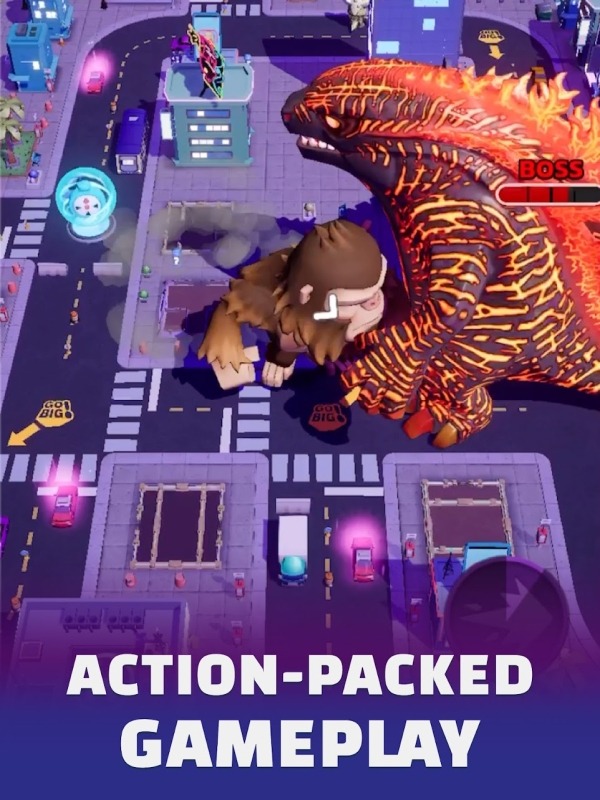 Go BIG! Feat. Godzilla Vs Kong Android Game Image 2