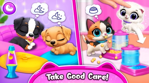 FLOOF - My Pet House - Dog &amp; Cat Games Android Game Image 2