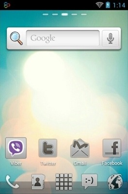 Flare Go Launcher Android Theme Image 2