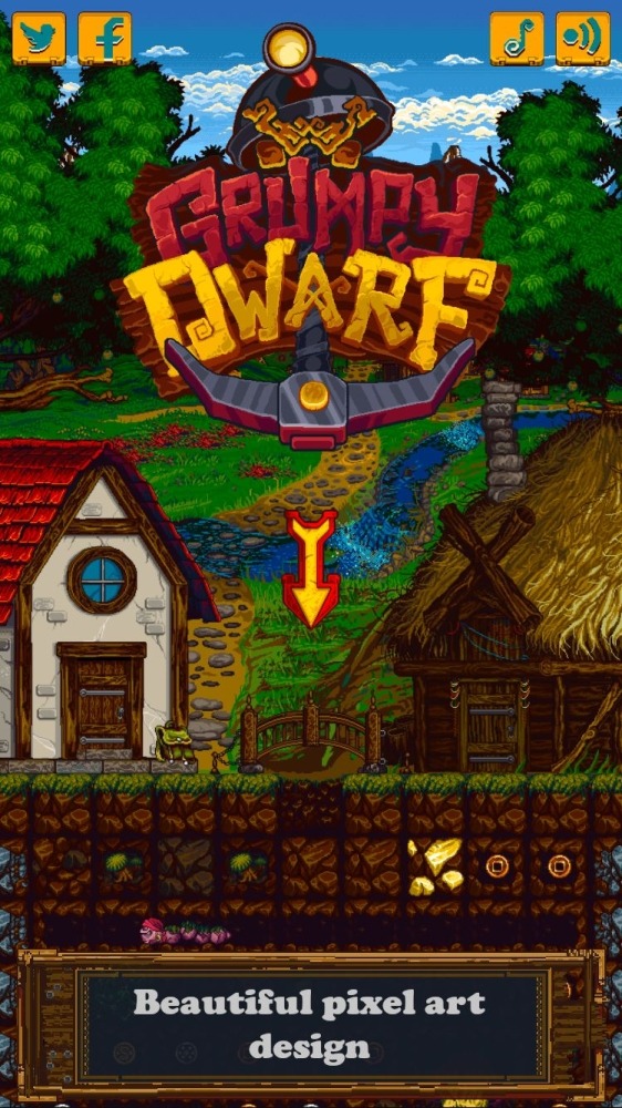 Grumpy Dwarf Android Game Image 1