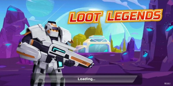 Loot Legends: Robots Vs Aliens Android Game Image 1