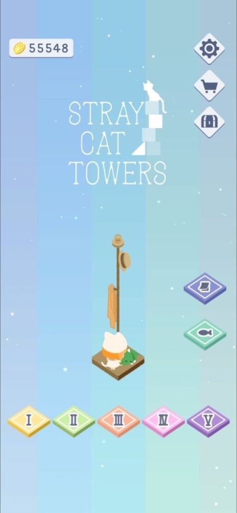 Stray Cat Towers Android Game Image 1