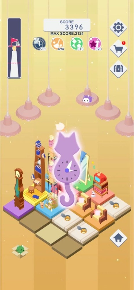 Stray Cat Towers Android Game Image 4