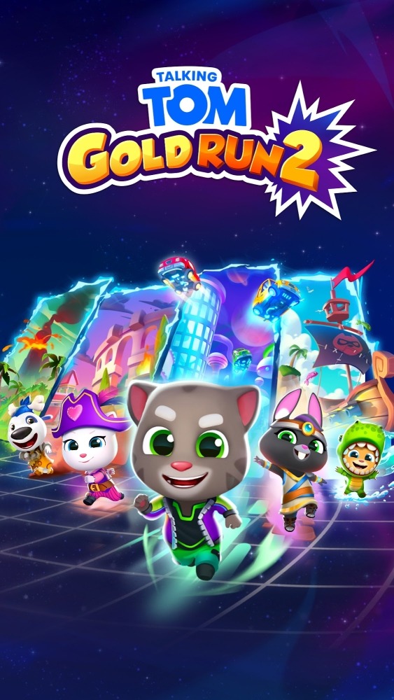 Talking Tom Gold Run 2 Android Game Image 1