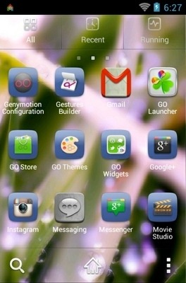 Rain Go Launcher Android Theme Image 3