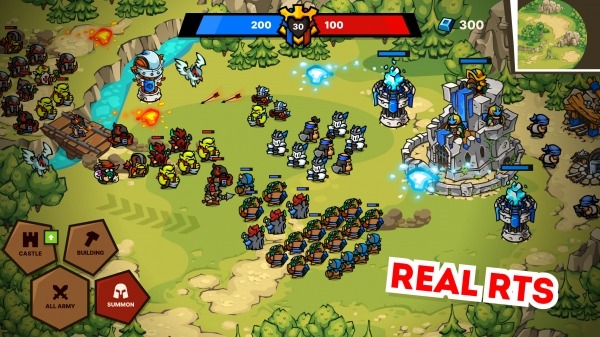 Castlelands - Real-time Classic RTS Strategy Game Android Game Image 1