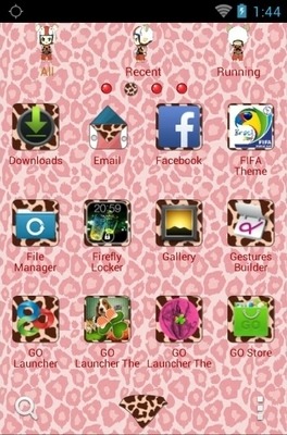 Pinkshuke Go Launcher Android Theme Image 3