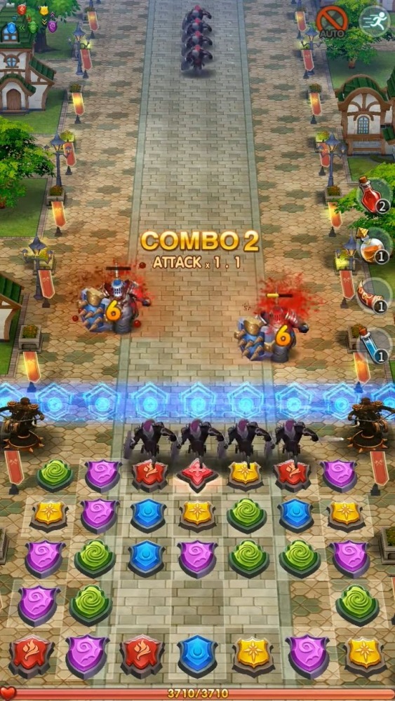 Match &amp; Defense:Match 3 Game Android Game Image 4