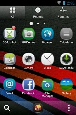 Zapp Go Launcher Android Theme Image 3