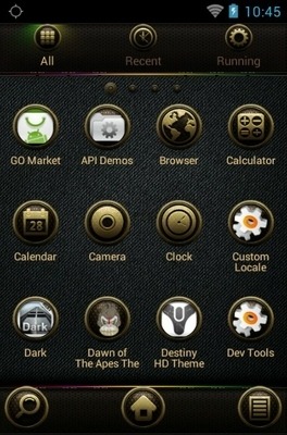 DC 100 Go Launcher Android Theme Image 3