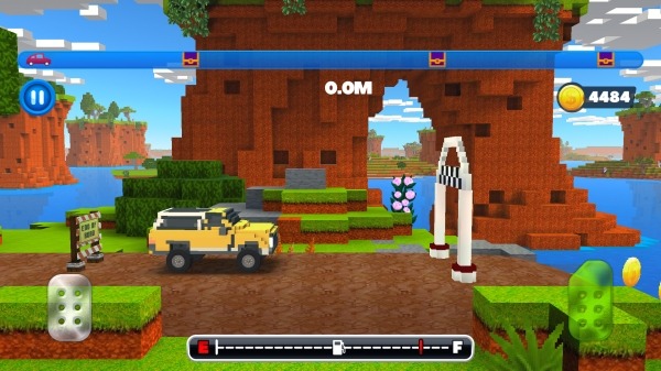 Blocky Rider: Roads Racing Android Game Image 3