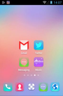 Whim Go Launcher Android Theme Image 1