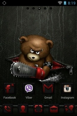 Ted Go Launcher Android Theme Image 2