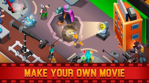 Idle Film Maker Empire Tycoon Android Game Image 1