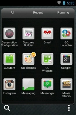 Blurie Go Launcher Android Theme Image 3