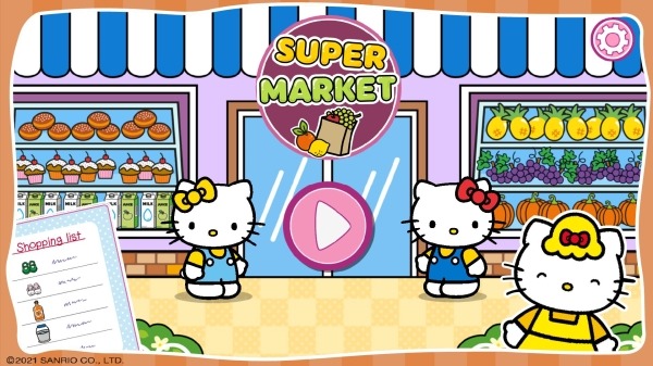 Hello Kitty: Kids Supermarket Android Game Image 1