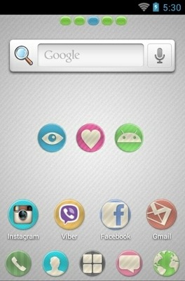 Candy Go Launcher Android Theme Image 2