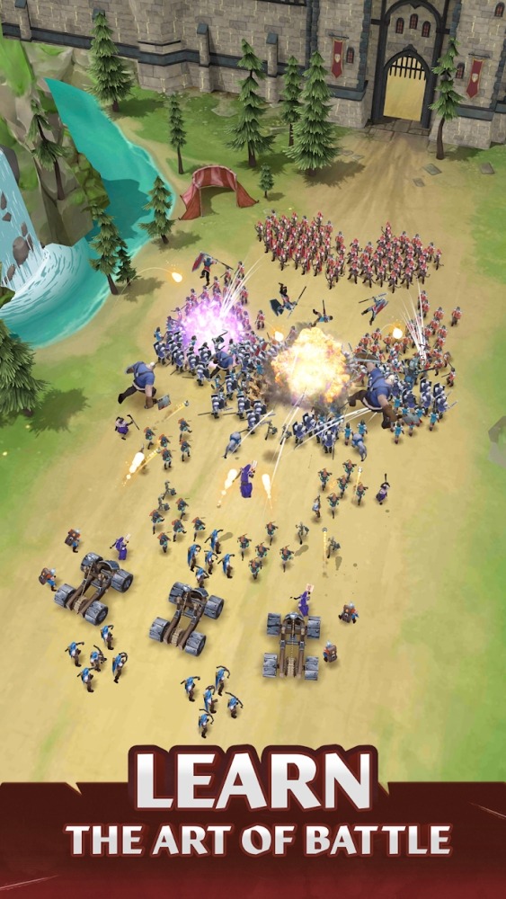 Kingdom Clash - Battle Sim Android Game Image 1