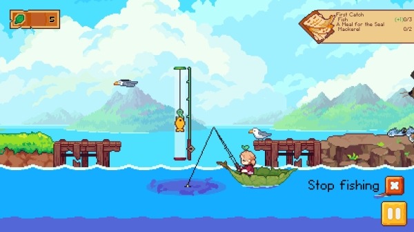 Luna&#039;s Fishing Garden Android Game Image 3