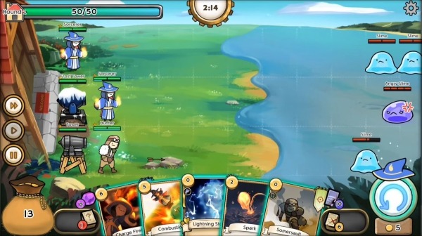 3 Minute Heroes: Card Defense Android Game Image 3